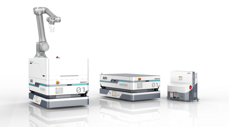 G22恒峰數位開發的自主式移動機器人（AMR250M），搭配全向輪並結合AI演算法、2D LiDAR、3D攝影機等技術，協助客戶實現產線全自動化